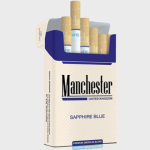 Manchester 20s Saphire Blue White (10 Pack)