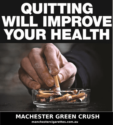 Manchester Green Crush cigarettes 10 pack strong menthol capsule buy online Australia $220